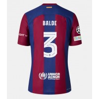 Dámy Fotbalový dres Barcelona Alejandro Balde #3 2023-24 Domácí Krátký Rukáv